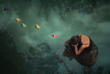 Paper boat Poster och Canvastavla