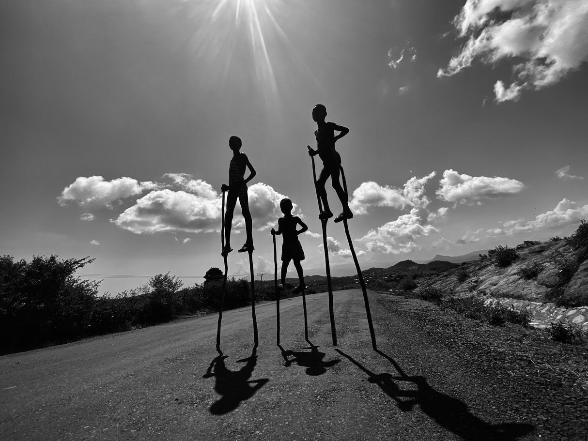 Stick Walker Poster och Canvastavla