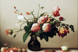 Pink Peony Poster och Canvastavla
