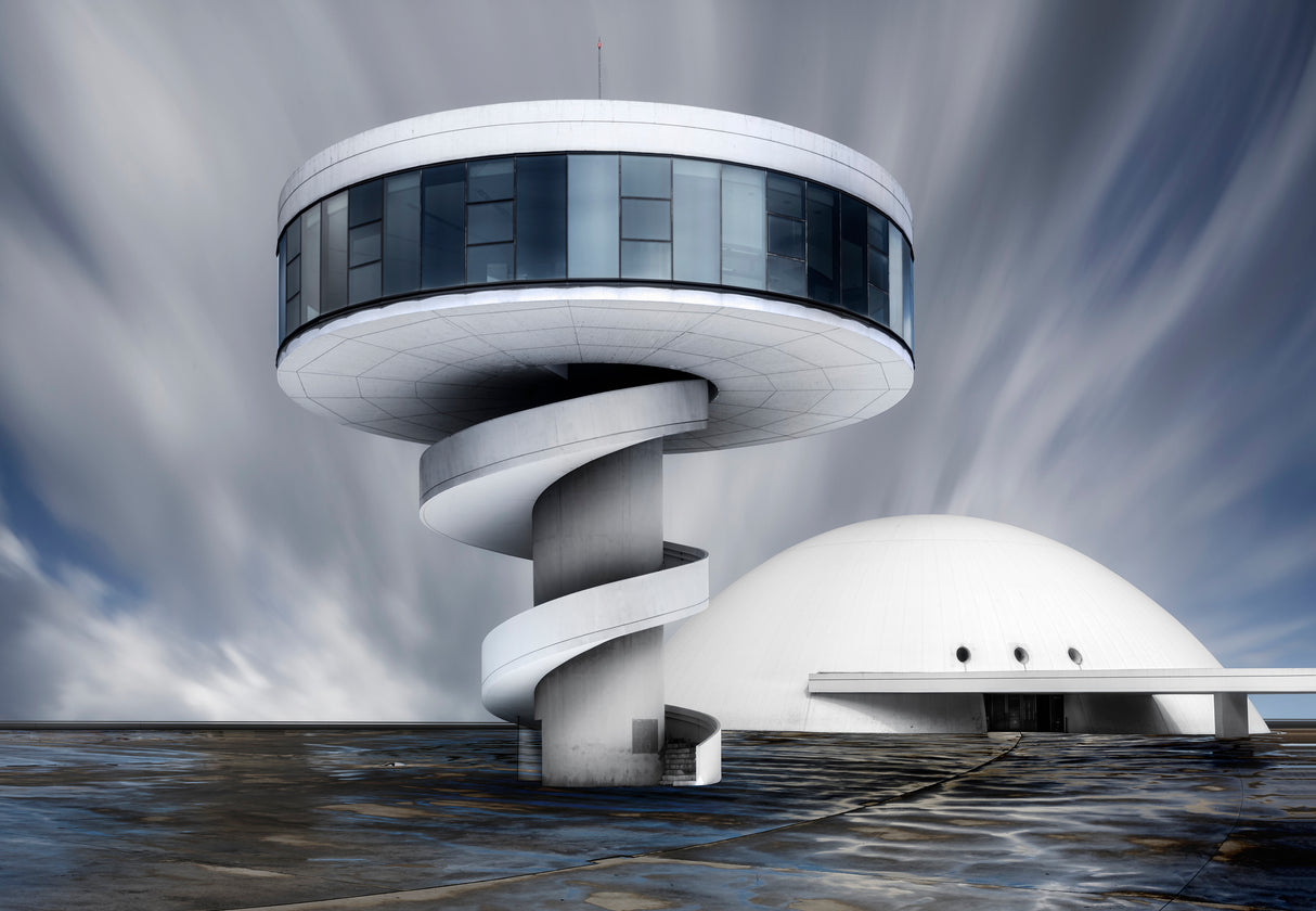 Niemeyer blue Poster och Canvastavla