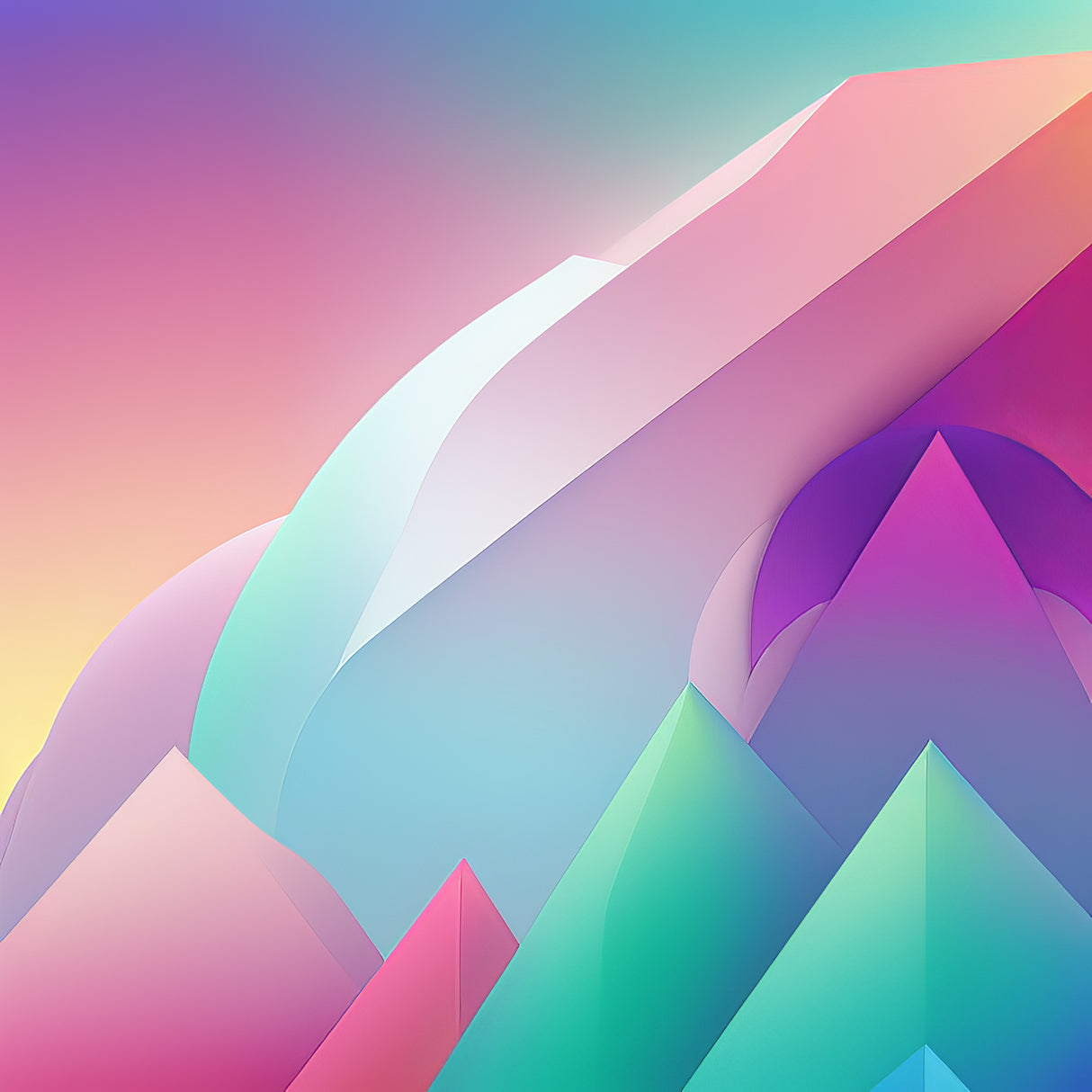 Gradient 21 Poster och Canvastavla