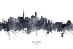Beijing China Skyline Poster och Canvastavla