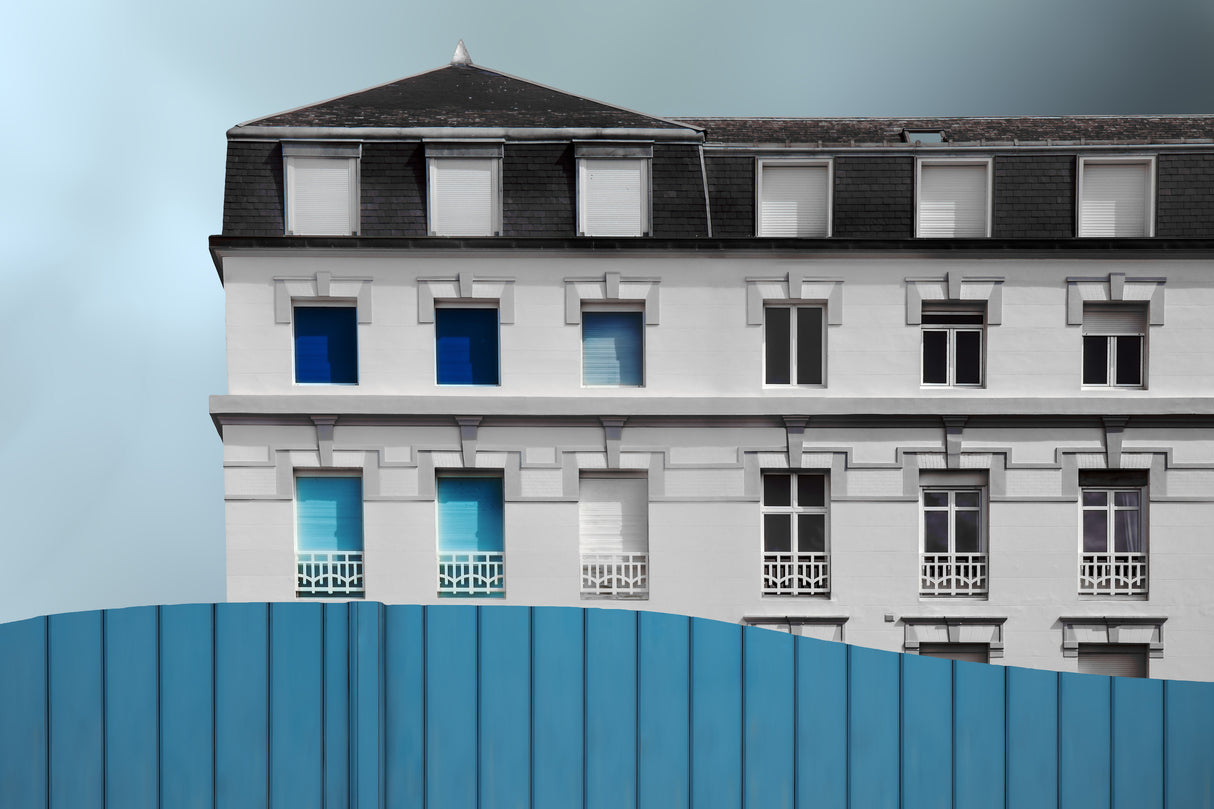 la pace blu Poster och Canvastavla