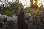 Ethiopian Mursi tribes Poster och Canvastavla