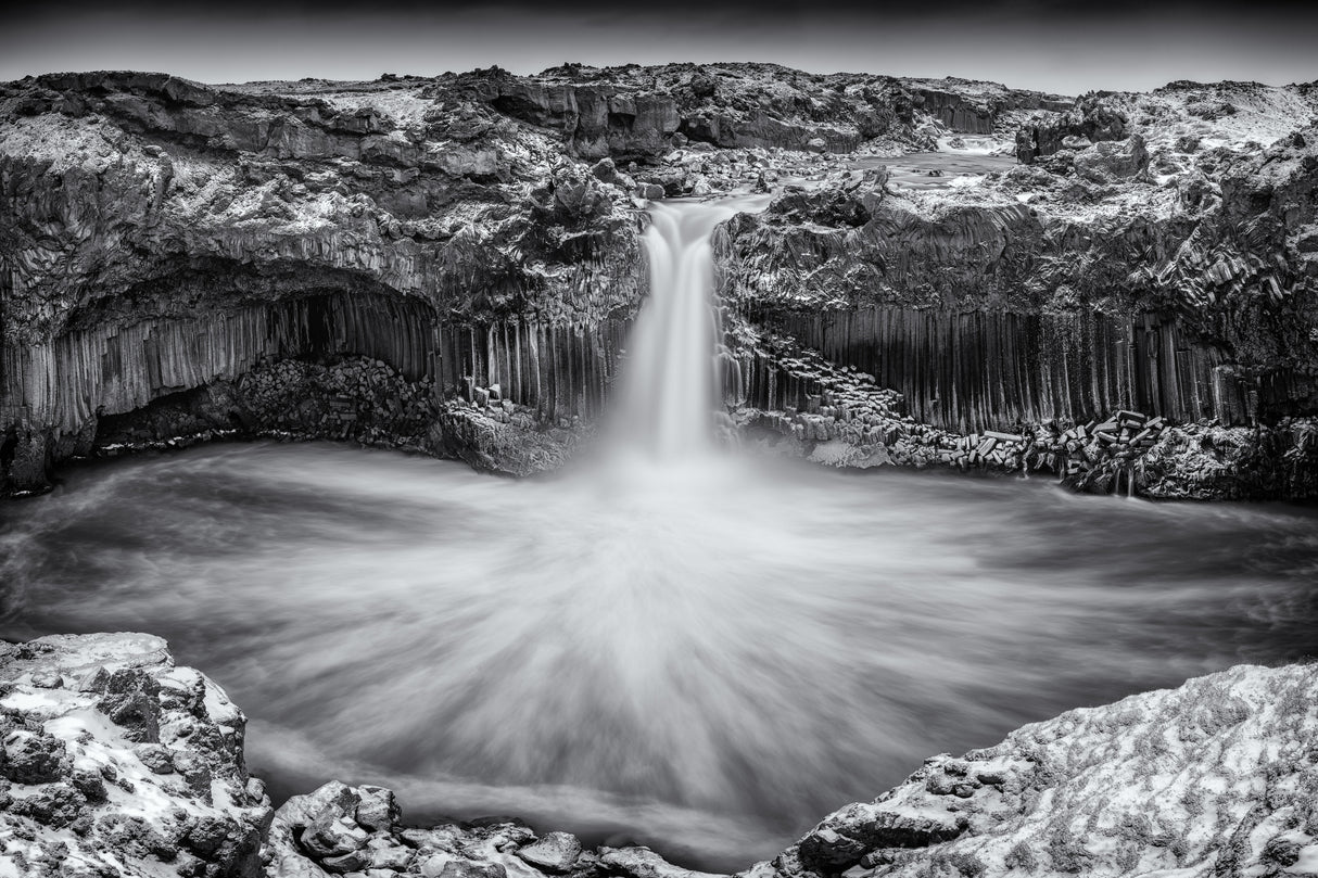 Aldeyjarfoss Poster och Canvastavla