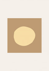 Abstract Circle Poster och Canvastavla