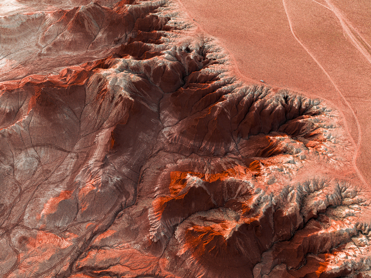 The Red Mountain #4 Poster och Canvastavla