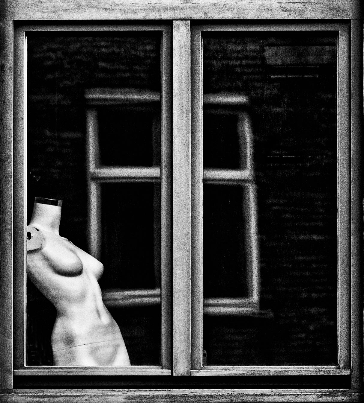 Mannequin window Poster och Canvastavla