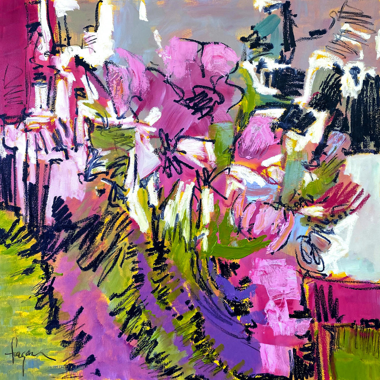 Df675a and To Everything There Is a Season Bloom I Poster och Canvastavla