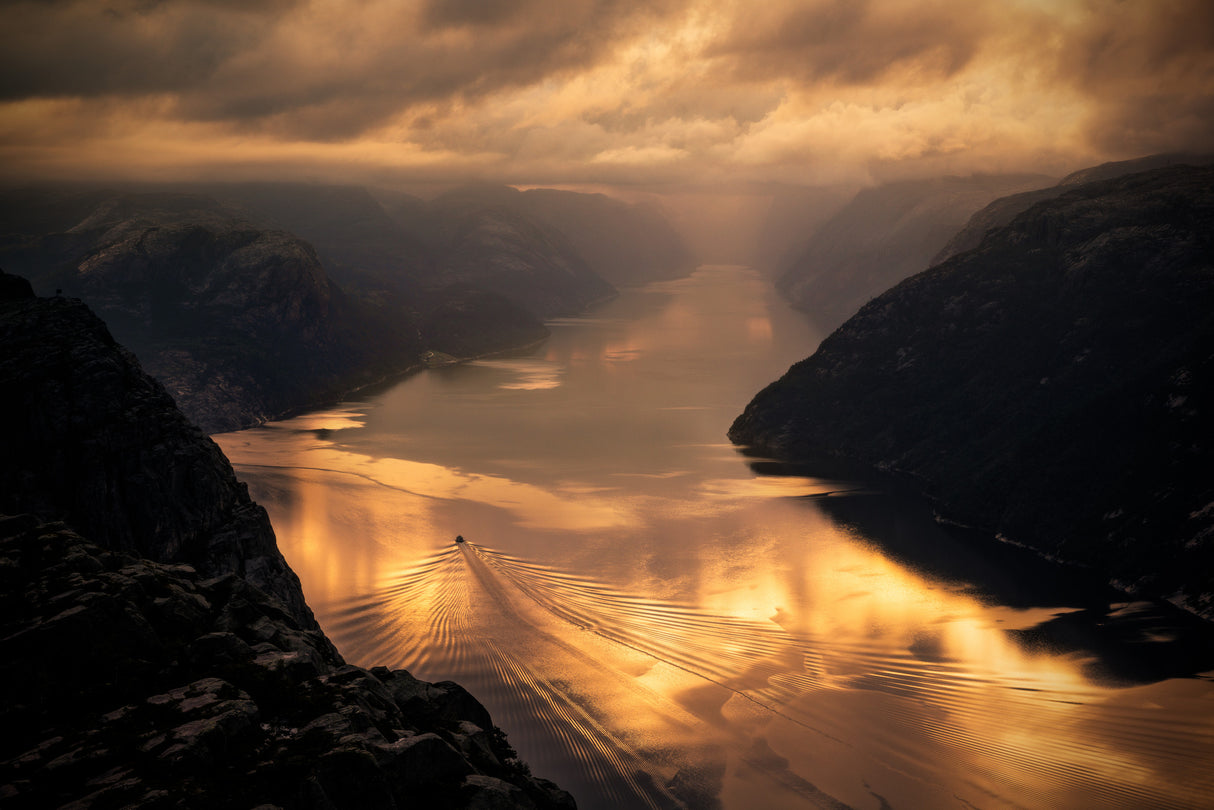The Pulpit Rock Poster och Canvastavla