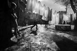 Play with light and clothes Poster och Canvastavla
