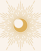 Sun No1 Poster och Canvastavla