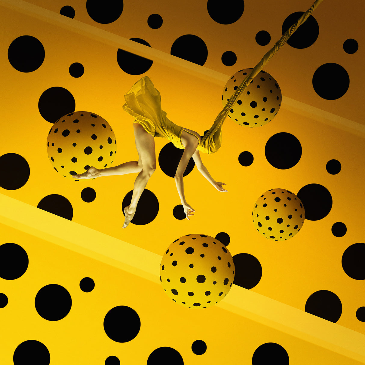 POLKADOT ON MEMORY BLISS Poster och Canvastavla