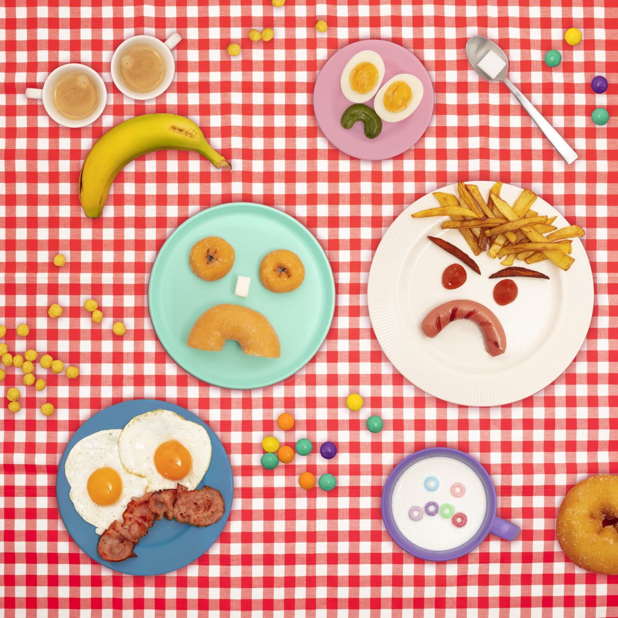 Moody Breakfast Poster och Canvastavla
