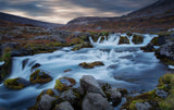 dynjandi falls Poster och Canvastavla