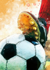 Football 1 sport art Poster och Canvastavla