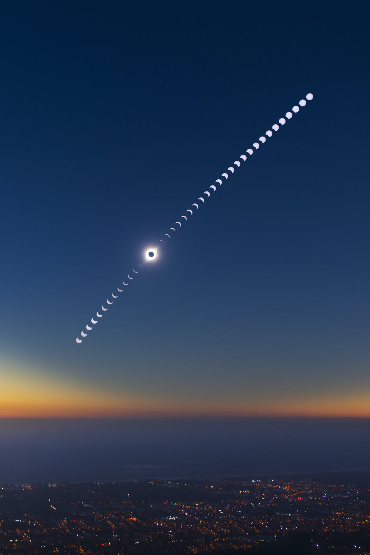 Solar Eclipse Poster och Canvastavla
