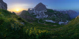 Morning in the mountains Poster och Canvastavla