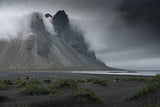 Vestahorn misty morning Poster och Canvastavla