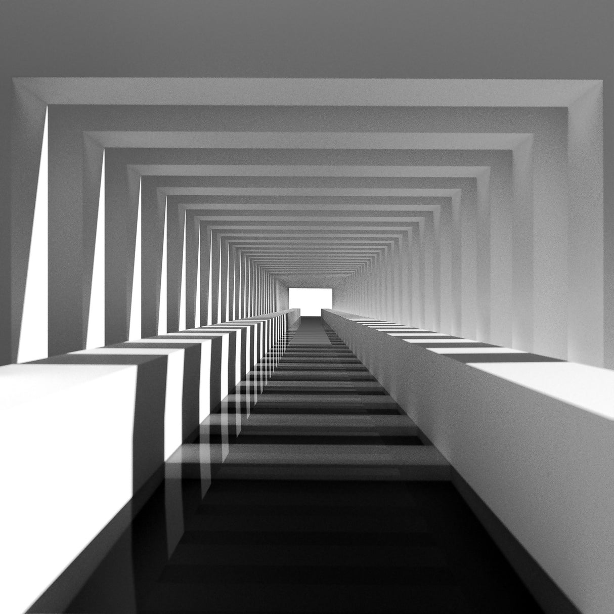 Corridor and Shadows Poster och Canvastavla