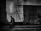 Message in a wall Poster och Canvastavla