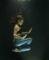 underwater artistic portrait shooting Poster och Canvastavla