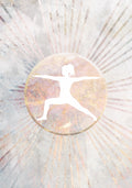 Sun Boho Yoga Marble 7 Poster och Canvastavla