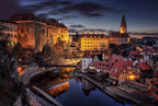 Cesky Krumlov Poster och Canvastavla