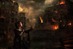 '...If this is to end in fire we should all burn together....' Poster och Canvastavla