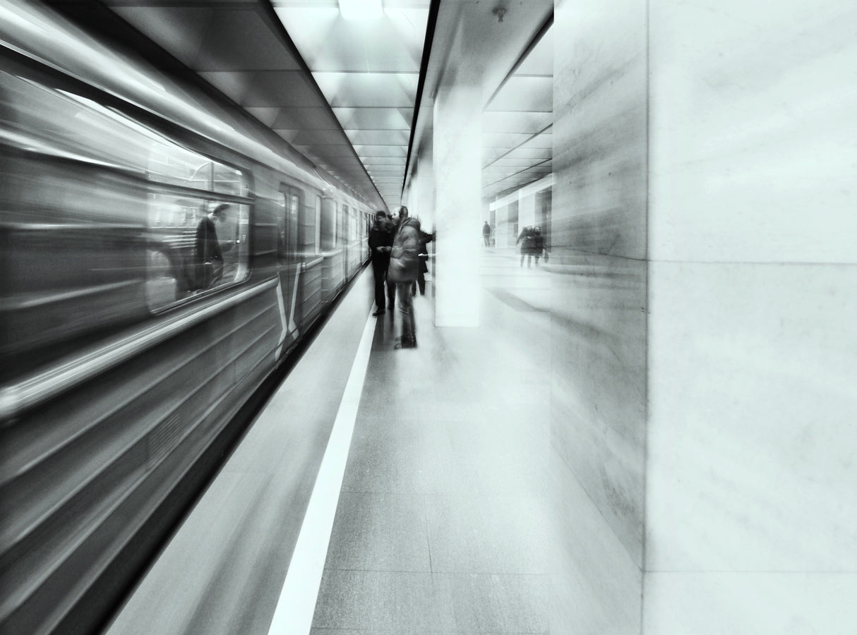 Moscow metro - sketch Poster och Canvastavla