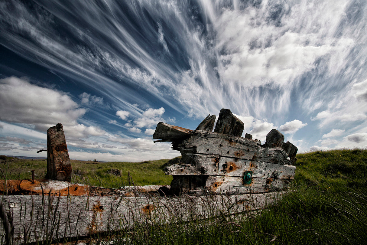 Remains of a Wreck II Poster och Canvastavla