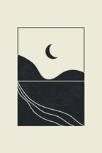 Minimal Mountains #6 Poster och Canvastavla