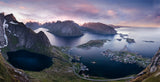 Sunrise over Mt. Reinebringen, Norway Poster och Canvastavla
