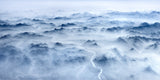The waves of ridges Poster och Canvastavla