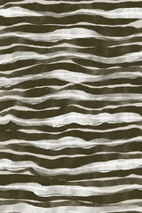 Geen Watercolor Waves Poster och Canvastavla