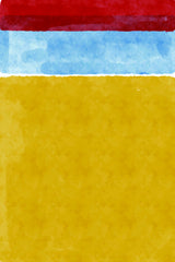 Minimal Watercolor #4 Poster och Canvastavla
