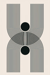 Black Boho Vibe Series #2 Poster och Canvastavla