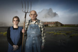 american gothic Poster och Canvastavla