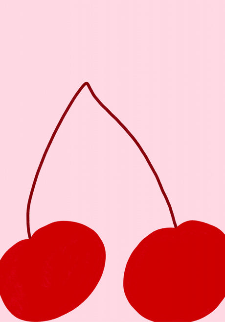 Cherry Poster Kitchen poster eller kökstavla