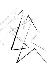Angular Lines No 5 Poster och Canvastavla