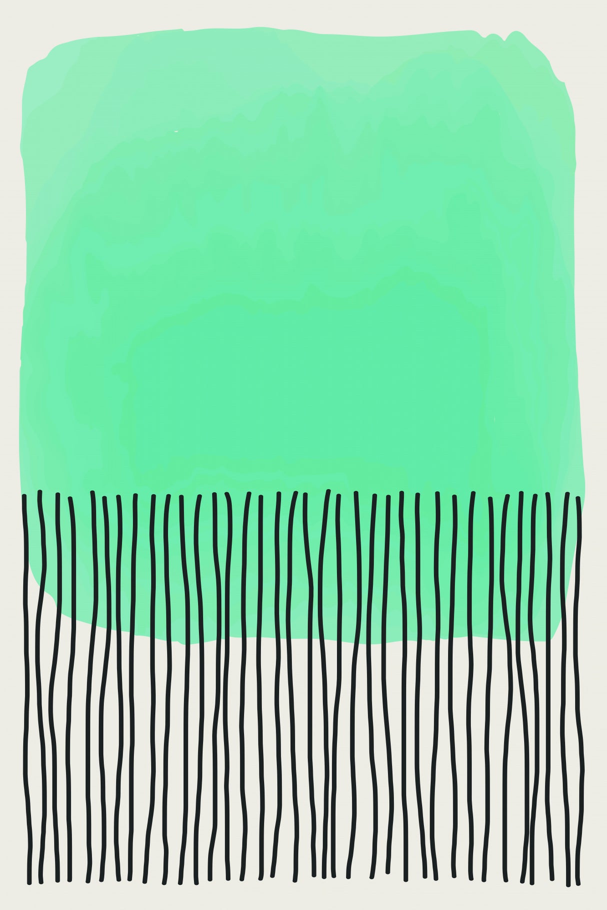 Minimal Abstract Series #2 Poster och Canvastavla
