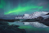 Aurora Night Poster och Canvastavla