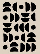 Geometric Pattern Artwork Poster och Canvastavla