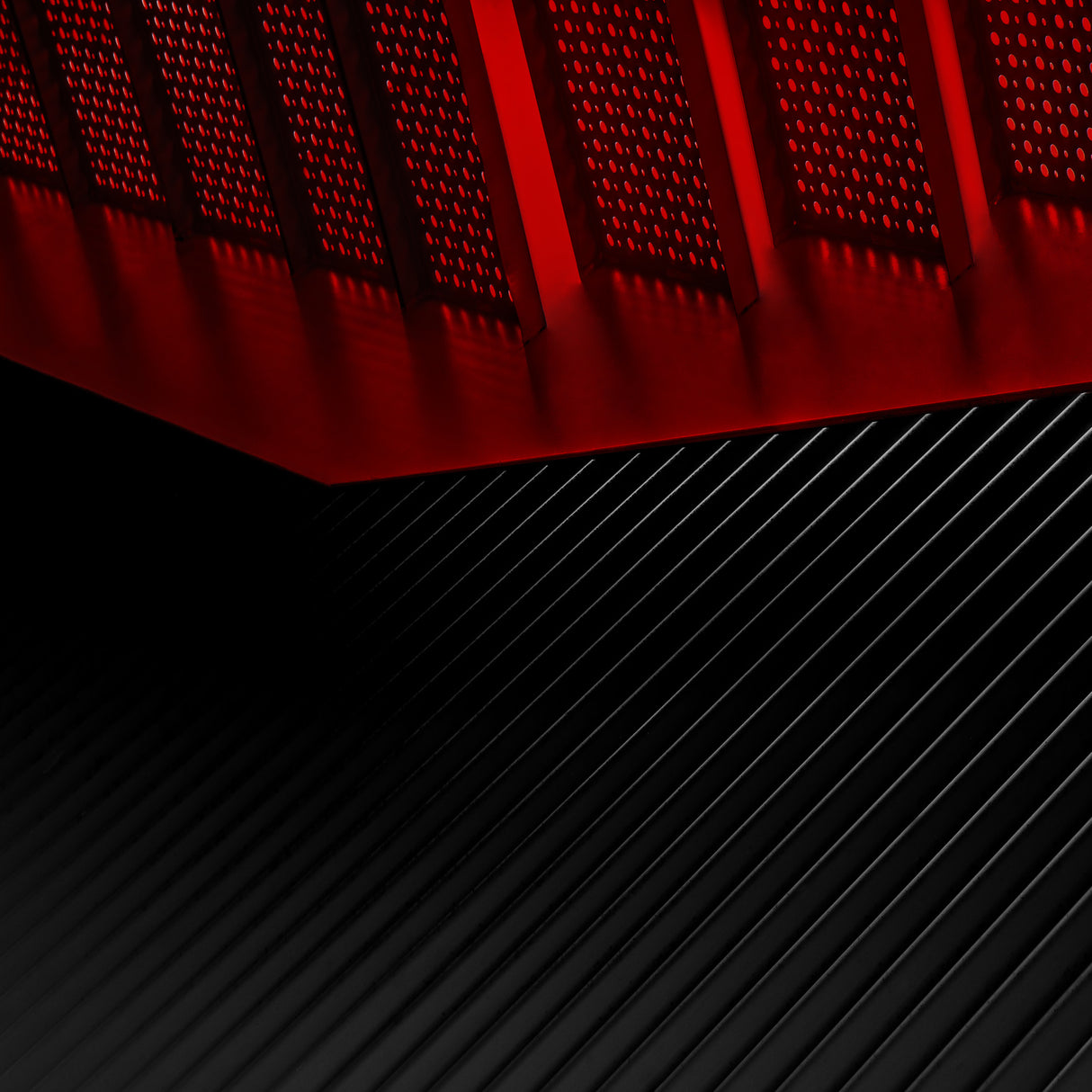red vs black Poster och Canvastavla