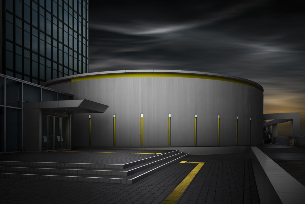 Kaihin Makuhari Buildings Poster och Canvastavla