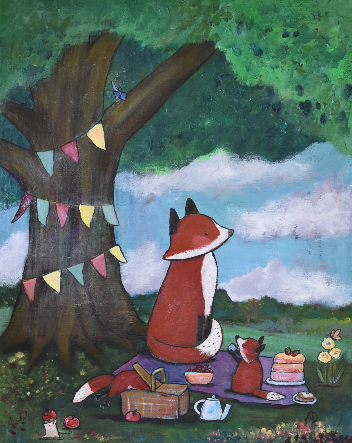 The Picnic Poster och Canvastavla