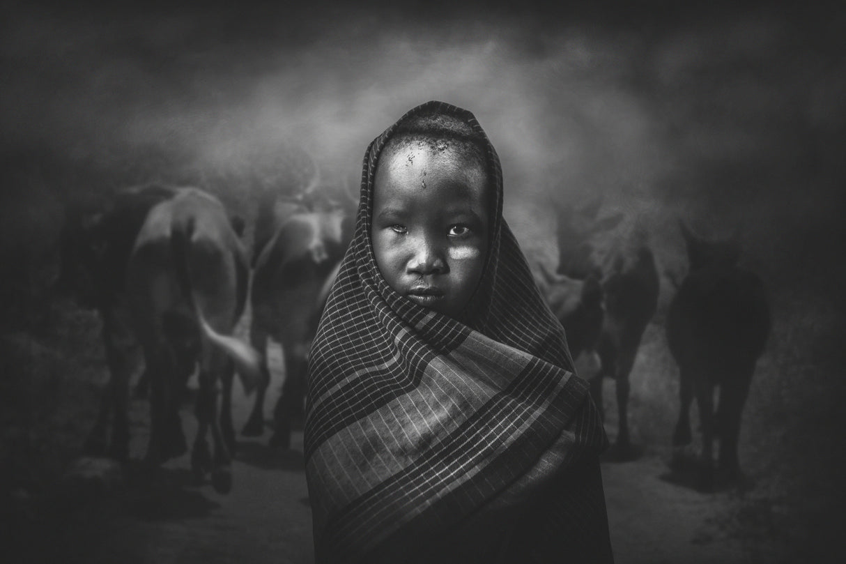 African girl from Caro Poster och Canvastavla