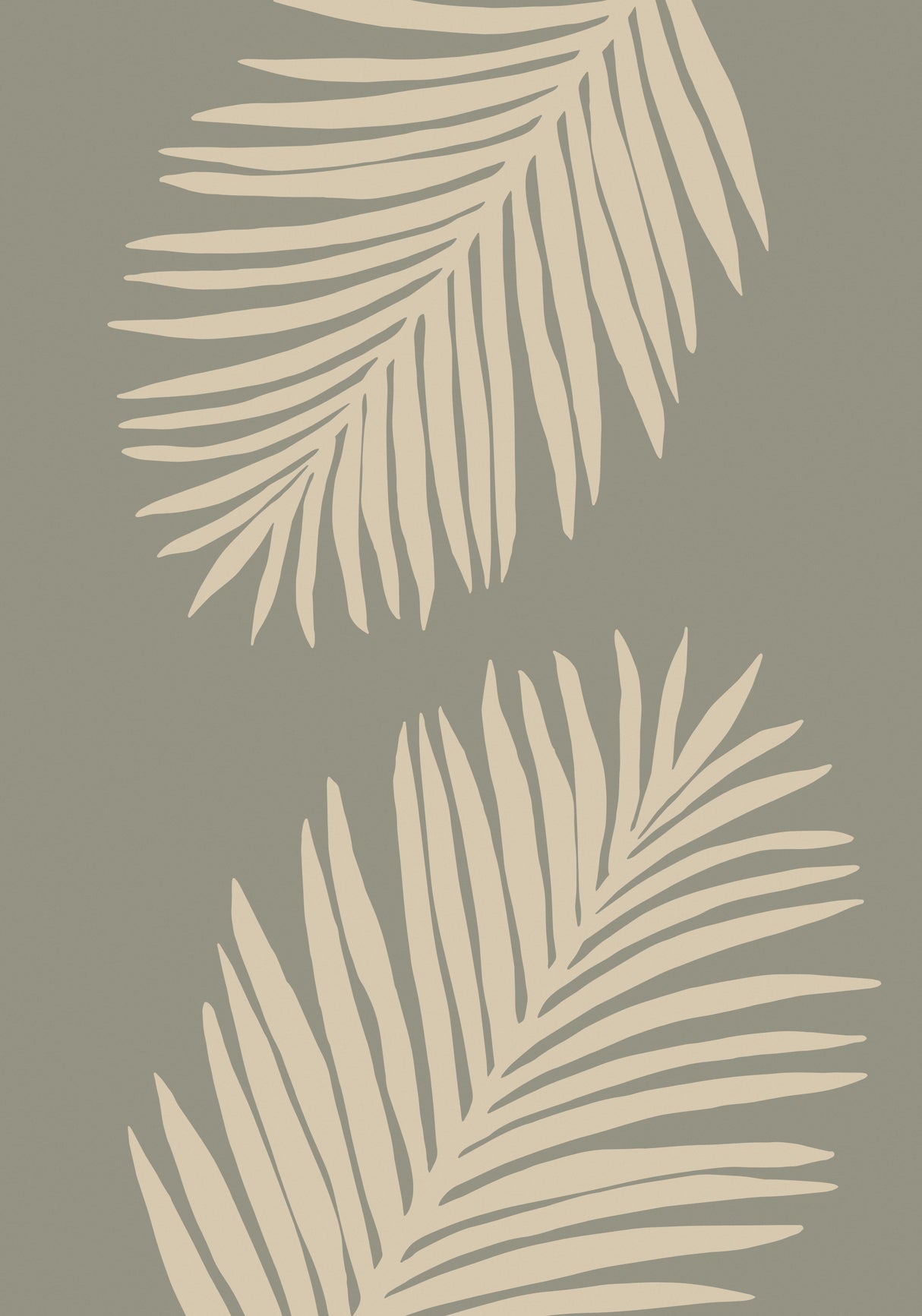 PALM LEAF 15 Poster och Canvastavla