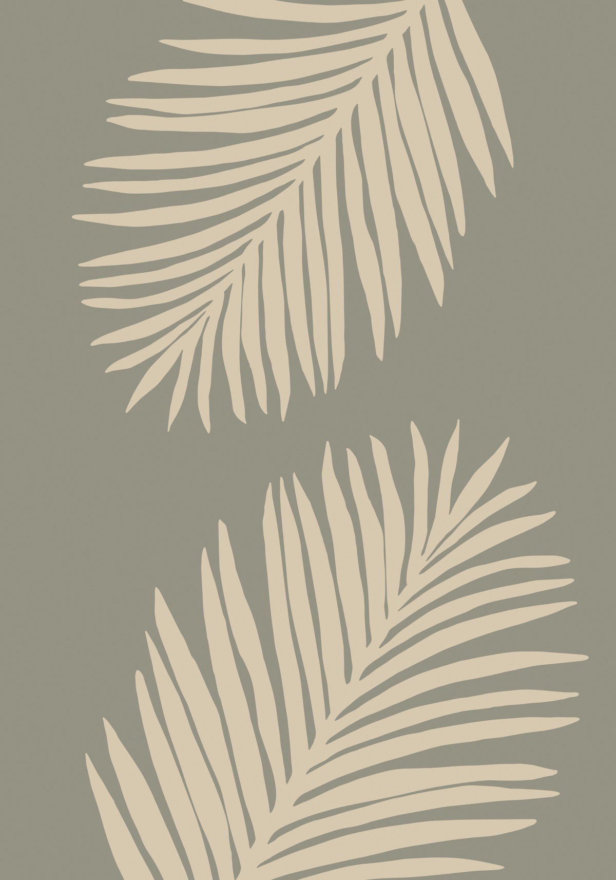 PALM LEAF 15 Poster och Canvastavla