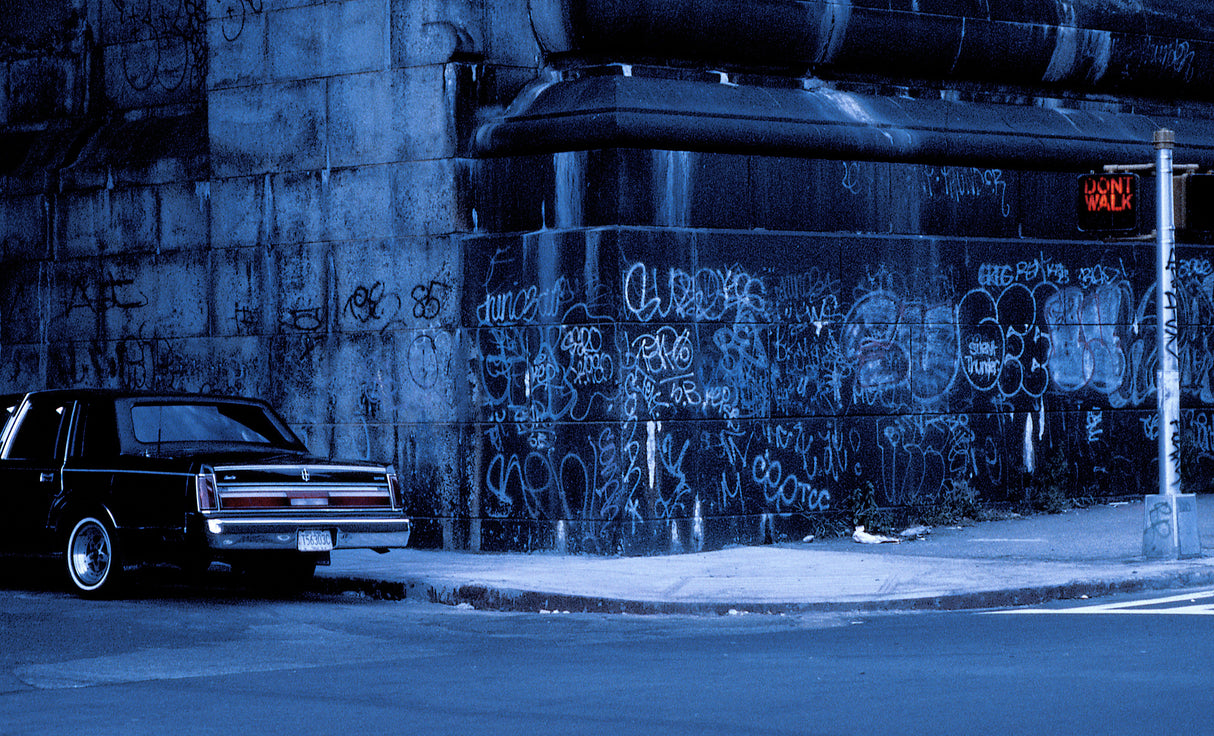 Dont walk (from the series "New York Blues") Poster och Canvastavla